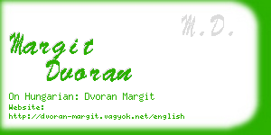 margit dvoran business card
